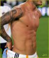 david beckham fairy tattoo full sleeve